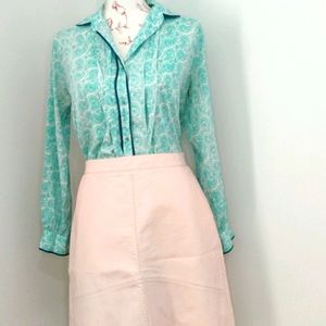 Light Weight Button Down Blouse